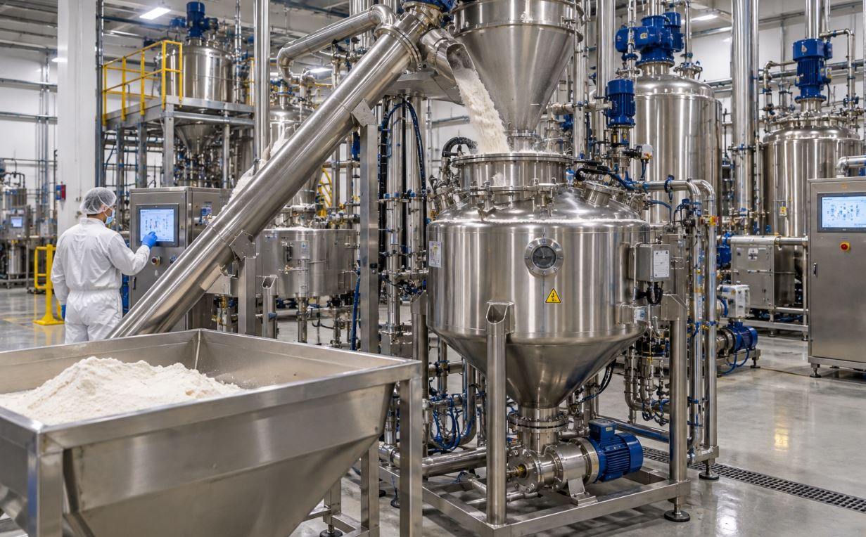 Hubei Cangsheng powder processing and quality control